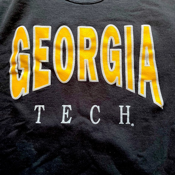 Georgia Tech Yellow Jackets Crewneck / Super Dope / Vintage / Classic Piece - Picture 3 of 3